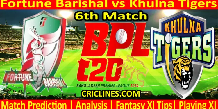 Today Match Prediction-FB vs KT-Dream11-BPL T20-2024-6th Match-Who Will Win