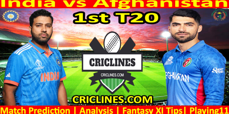 Today Match Prediction-IND vs AFG-Dream11-1st T20 2024-Who Will Win