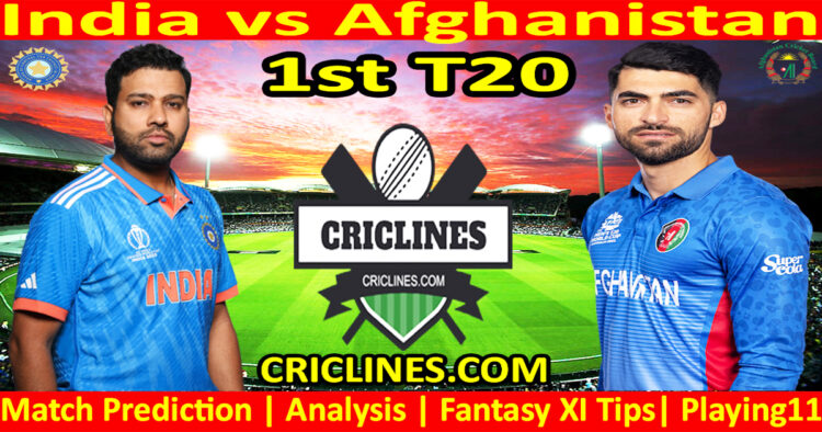 Today Match Prediction-IND vs AFG-Dream11-1st T20 2024-Who Will Win