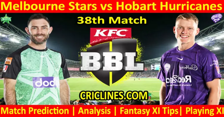 Today Match Prediction-MLS vs HBH-Dream11-BBL T20 2023-24-38th Match-Who Will Win