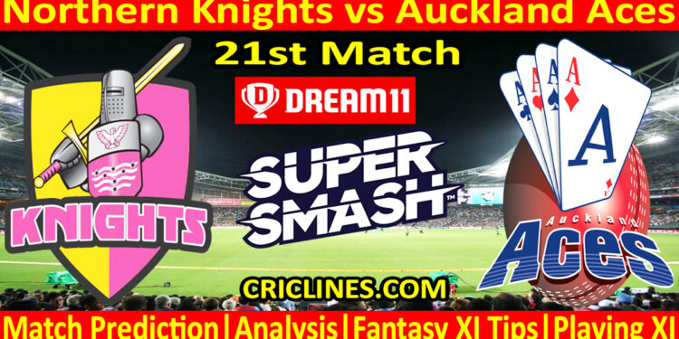 Today Match Prediction-NK vs AA-Dream11-Super Smash T20 2023-24-21st Match-Who Will Win