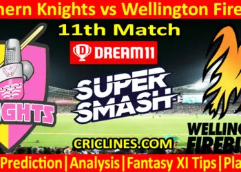 Today Match Prediction-NK vs WF-Dream11-Super Smash T20 2023-24-11th Match-Who Will Win