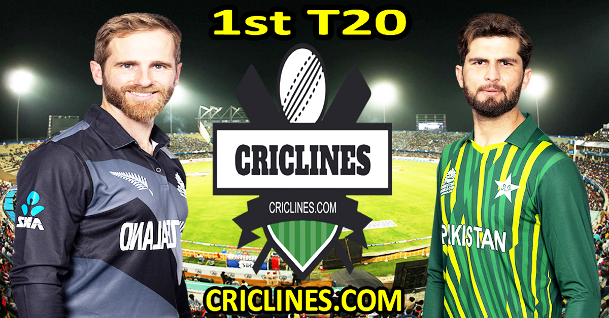 Today Match Prediction-New Zealand vs Pakistan-1st T20-2024-Dream11-Who Will Win