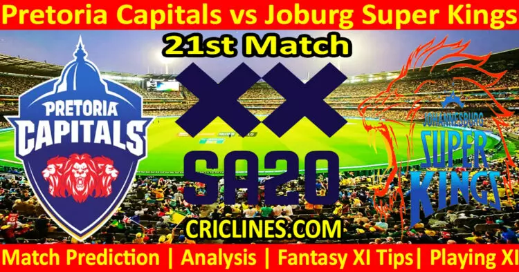 Today Match Prediction-PC vs JSK-SA20 T20 2024-Dream11-21st Match-Who Will Win