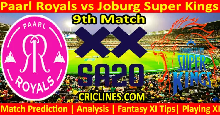 Today Match Prediction-PR vs JSK-SA20 T20 2024-Dream11-9th Match-Who Will Win