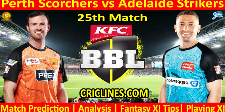 Today Match Prediction-PRS vs ADS-Dream11-BBL T20 2023-24-25th Match-Who Will Win