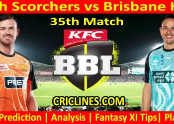 Today Match Prediction-PRS vs BBH-Dream11-BBL T20 2023-24-35th Match-Who Will Win