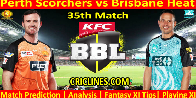 Today Match Prediction-PRS vs BBH-Dream11-BBL T20 2023-24-35th Match-Who Will Win