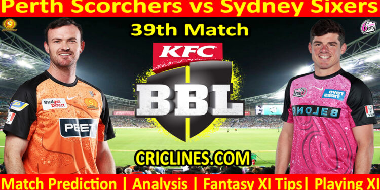 Today Match Prediction-PRS vs SYS-Dream11-BBL T20 2023-24-39th Match-Who Will Win