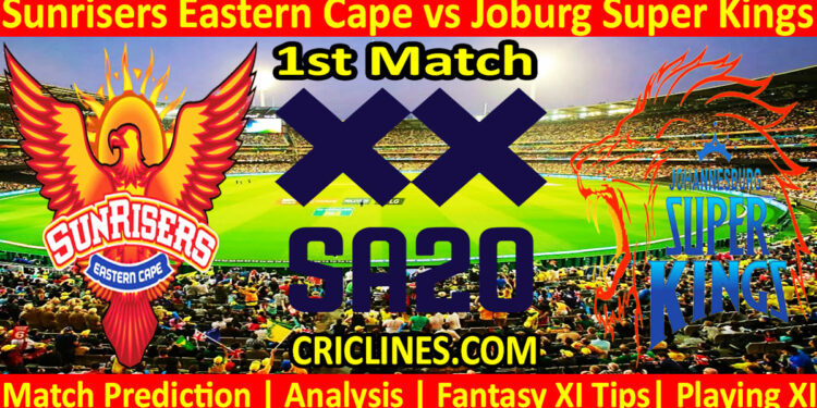 Today Match Prediction-SEC vs JSK-SA20 T20 2024-Dream11-1st Match-Who Will Win
