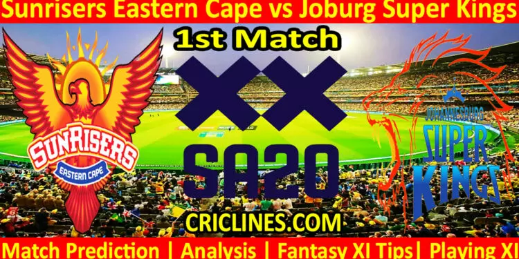 Today Match Prediction-SEC vs JSK-SA20 T20 2024-Dream11-1st Match-Who Will Win