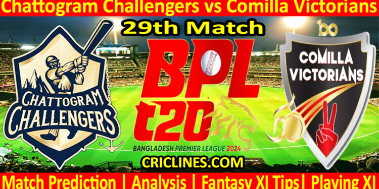 Today Match Prediction-CCS vs COV-Dream11-BPL T20-2024-29th Match-Who Will Win