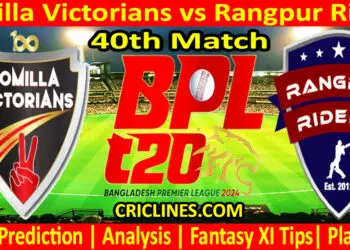 Today Match Prediction-COV vs RR-Dream11-BPL T20-2024-40th Match-Who Will Win