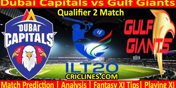Today Match Prediction-DC vs GG-IL T20 2024-Qualifier 2 Match-Who Will Win