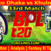 Today Match Prediction-DD vs KT-Dream11-BPL T20-2024-33rd Match-Who Will Win