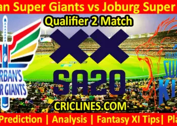 Today Match Prediction-DSG vs JSK-SA20 T20 2024-Dream11-Qualifier 2 Match-Who Will Win