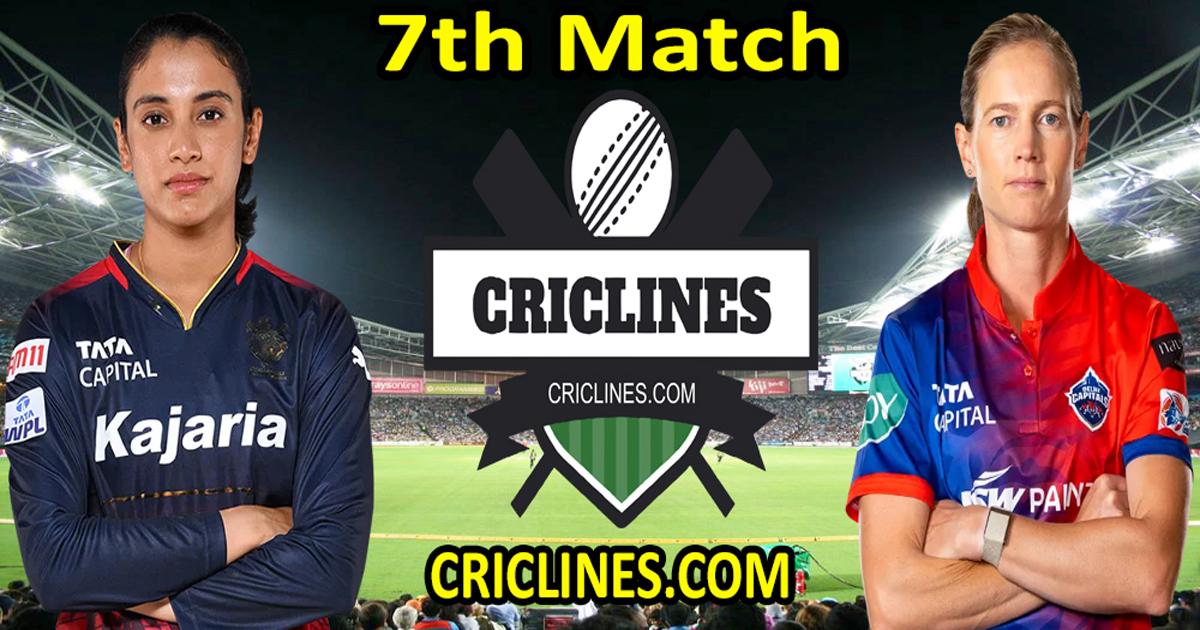 Today Match Prediction-Royal Challengers Bangalore Women vs Delhi Capitals Women-WPL T20 2024-7th Match-Dream11-Who Will Win