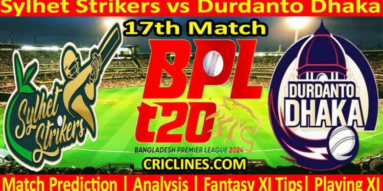 Today Match Prediction-SLS vs DD-Dream11-BPL T20-2024-17th Match-Who Will Win