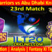 Today Match Prediction-SW vs ADKR-IL T20 2024-23rd Match-Who Will Win