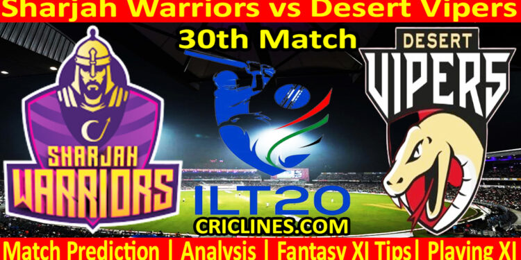 Today Match Prediction-SW vs DV-IL T20 2024-30th Match-Who Will Win