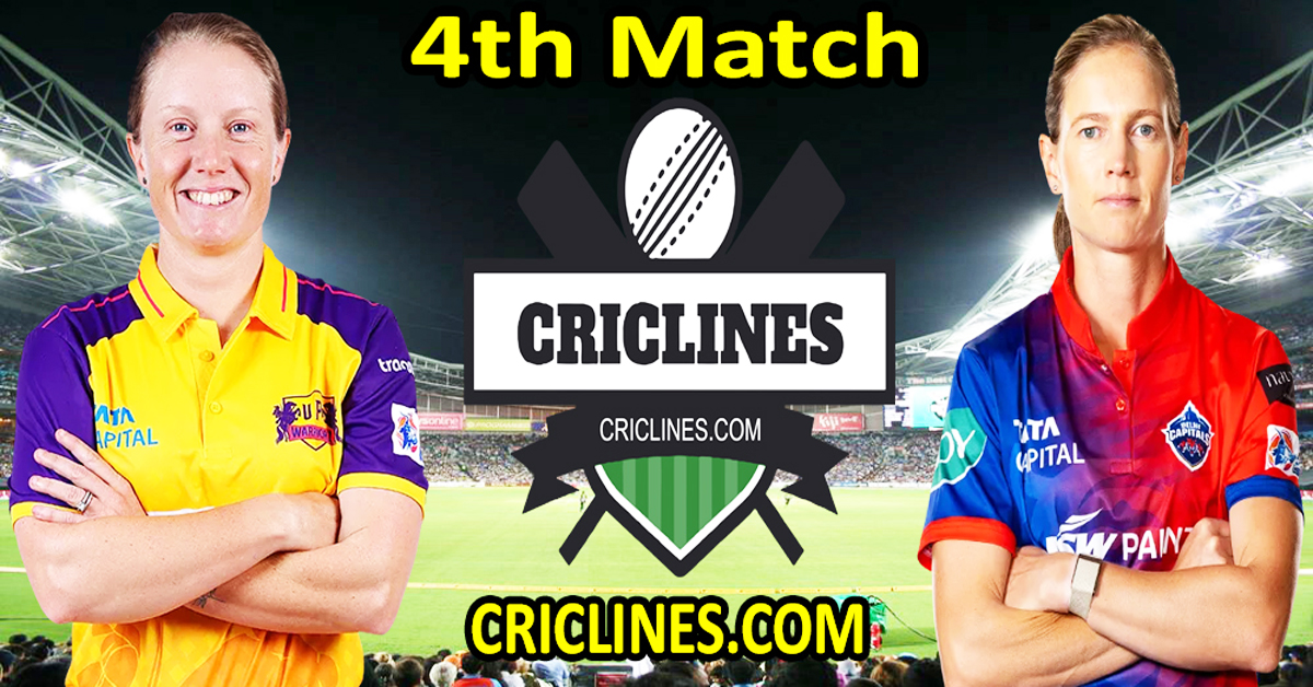 Today Match Prediction-UP Warriorz Women vs Delhi Capitals Women-WPL T20 2024-4th Match-Dream11-Who Will Win