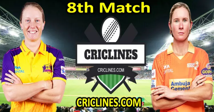 Today Match Prediction-UP Warriorz Women vs Gujarat Giants Women-WPL T20 2024-8th Match-Dream11-Who Will Win