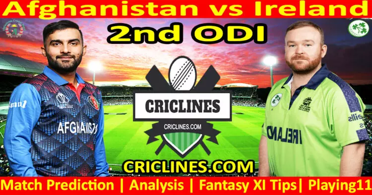 Today Match Prediction-AFG vs IRE-Dream11-2nd ODI 2024-Who Will Win
