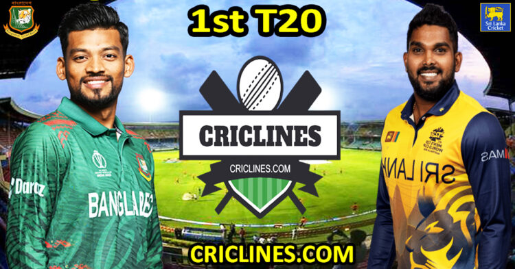 Today Match Prediction-Bangladesh vs Sri Lanka-Dream11-1st T20-2024-Who Will Win