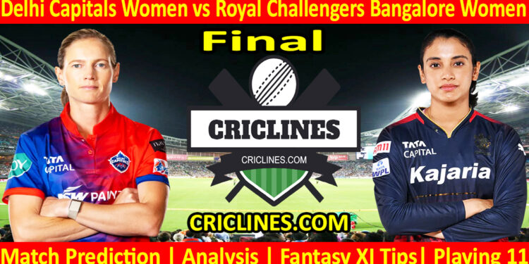 Today Match Prediction-DCW vs RCBW-WPL T20 2024-Final-Dream11-Who Will Win