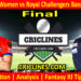 Today Match Prediction-DCW vs RCBW-WPL T20 2024-Final-Dream11-Who Will Win