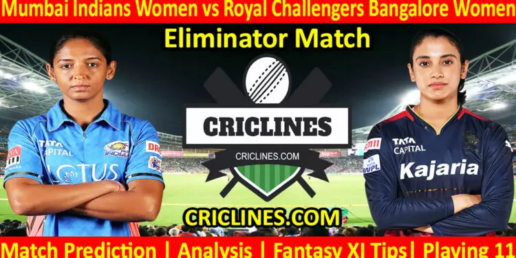 Today Match Prediction-MIW vs RCBW-WPL T20 2024-Eliminator Match-Dream11-Who Will Win