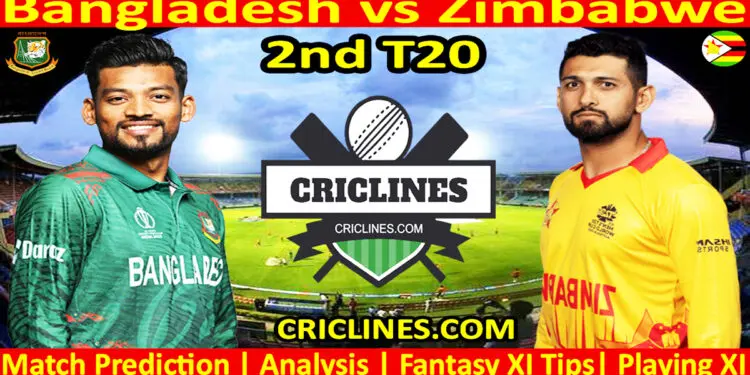 Today Match Prediction-BAN vs ZIM-Dream11-2nd T20-2024-Who Will Win