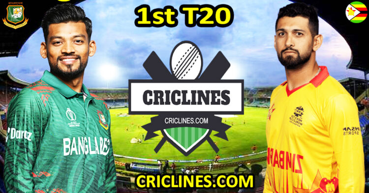 Today Match Prediction-Bangladesh vs Zimbabwe-Dream11-1st T20-2024-Who Will Win