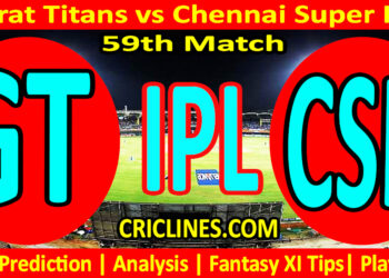 Today Match Prediction-GT vs CSK-IPL Match Today 2024-59th Match-Venue Details-Dream11-Toss Update-Who Will Win