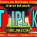 Today Match Prediction-GT vs KKR-IPL Match Today 2024-63rd Match-Venue Details-Dream11-Toss Update-Who Will Win