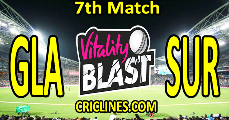 Today Match Prediction-Glamorgan vs Surrey-Vitality T20 Blast 2024-Dream11-7th Match-Venue Details-Toss Update-Who Will Win