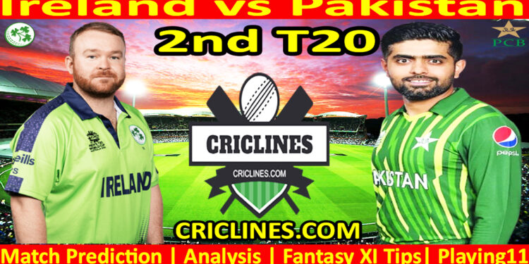 Today Match Prediction-IRE vs PAK-Dream11-2nd T20 2024-Who Will Win