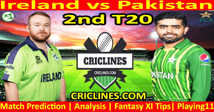 Today Match Prediction-IRE vs PAK-Dream11-2nd T20 2024-Who Will Win