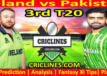 Today Match Prediction-IRE vs PAK-Dream11-3rd T20 2024-Who Will Win