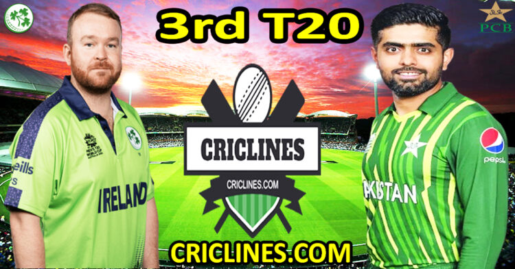 Today Match Prediction-Ireland vs Pakistan-Dream11-3rd T20 2024-Who Will Win