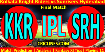 Today Match Prediction-KKR vs SRH-IPL Match Today 2024-Final Match-Venue Details-Dream11-Toss Update-Who Will Win