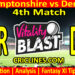 Today Match Prediction-NOR vs DER-Vitality T20 Blast 2024-Dream11-4th Match-Venue Details-Toss Update-Who Will Win