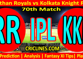 Today Match Prediction-RR vs KKR-IPL Match Today 2024-70th Match-Venue Details-Dream11-Toss Update-Who Will Win