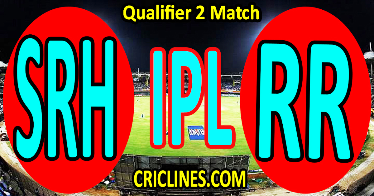 Today Match Prediction-Sunrisers Hyderabad vs Rajasthan Royals-IPL Match Today 2024-Qualifier 2 Match-Venue Details-Dream11-Toss Update-Who Will Win
