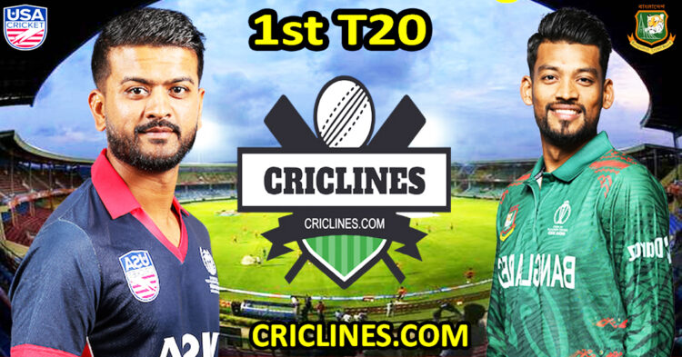 Today Match Prediction-United States vs Bangladesh-Dream11-1st T20-2024-Who Will Win