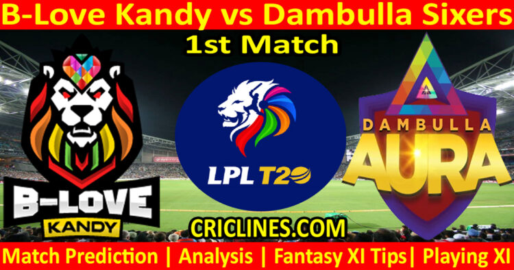 Today Match Prediction-BLK vs DBS-Dream11-LPL T20 2024-1st Match-Who Will Win