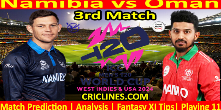 Today Match Prediction-NBA vs OMN-Dream11-ICC T20 World Cup 2024-3rd Match-Who Will Win