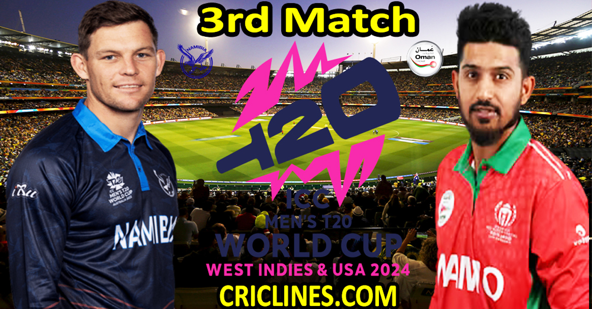 Today Match Prediction-Namibia vs Oman-Dream11-ICC T20 World Cup 2024-3rd Match-Who Will Win