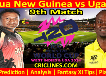 Today Match Prediction-PNG vs UGA-Dream11-ICC T20 World Cup 2024-9th Match-Who Will Win