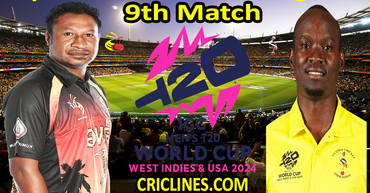 Today Match Prediction-Papua New Guinea vs Uganda-Dream11-ICC T20 World Cup 2024-9th Match-Who Will Win